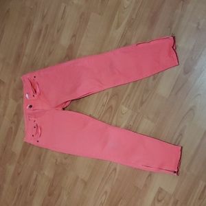 J. CREW Toothpick Zip Ankle Jeans 28